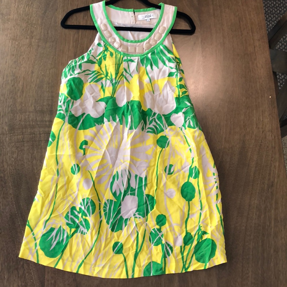 Tibi New York Cocktail Dress Size 6 100% Silk